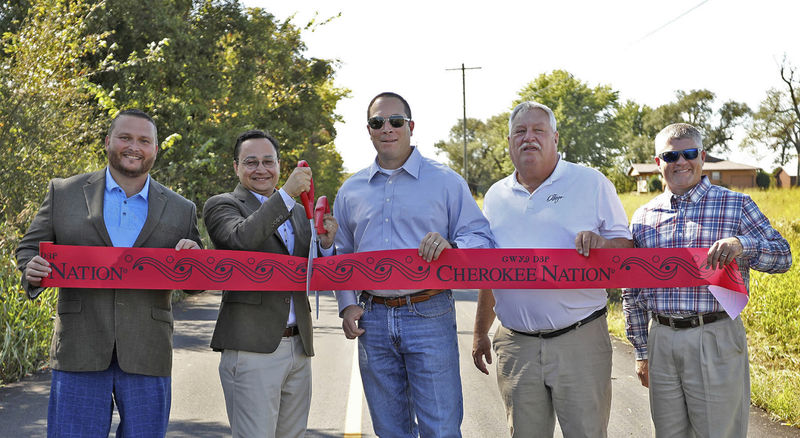 County partners with Cherokee Nation on road project